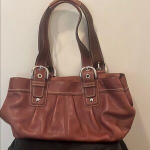 COPY - Coach Brown Genuine Leather Tote Bag